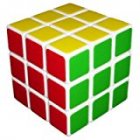 White Fangshi Shuang Ren 3x3x3 Cube Puzzle