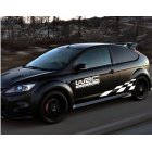 White Grid Totem Decals Car Stickers Full Body Car Styling Vinyl Decal Sticker for Cars Decoration 