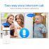 White HD Wireless IP Camera Wi fi Robot Camera 1080P Night Vision Camera Network Camera CCTV Two way Audio