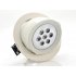 White LED Ceiling Downlight that can have its lighting angle adjusted and also has a power consumption of 7 Watts