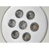 White LED Ceiling Downlight that can have its lighting angle adjusted and also has a power consumption of 7 Watts