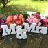 White Mr and Mrs Letters Sign Wooden Standing Table Prop Wedding Decoration Supply