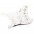 White Single Layer Loaded Pre wired Pickguard Circuit Mount for Electric Guitar white