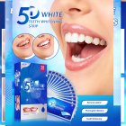 Whitener Strips 30 Minutes Fast Results Helps Remove Smoking Coffee Soda Wine Non-Slip Dry Stain 28 Pcs Kit 28 stickers/box
