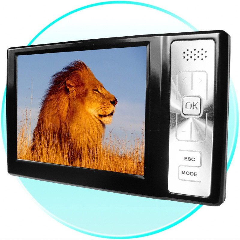 King Sized 1GB MP4 Player - 3.6 Inch 262K TFT LCD Screen