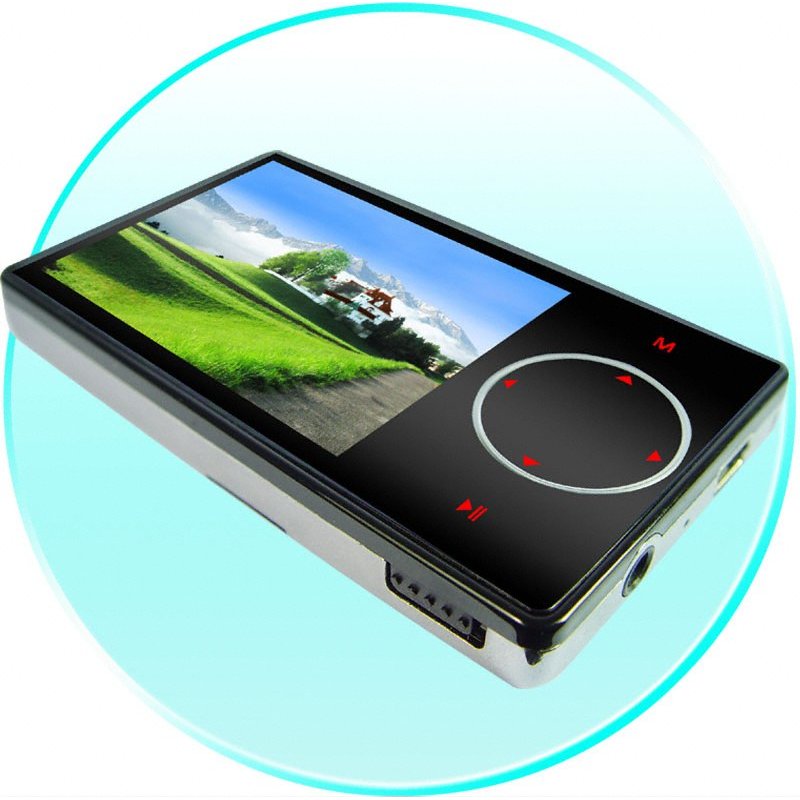 LED TouchButton 4GB MP4 Player - Micro SD Slot - 2.4 Inch Screen