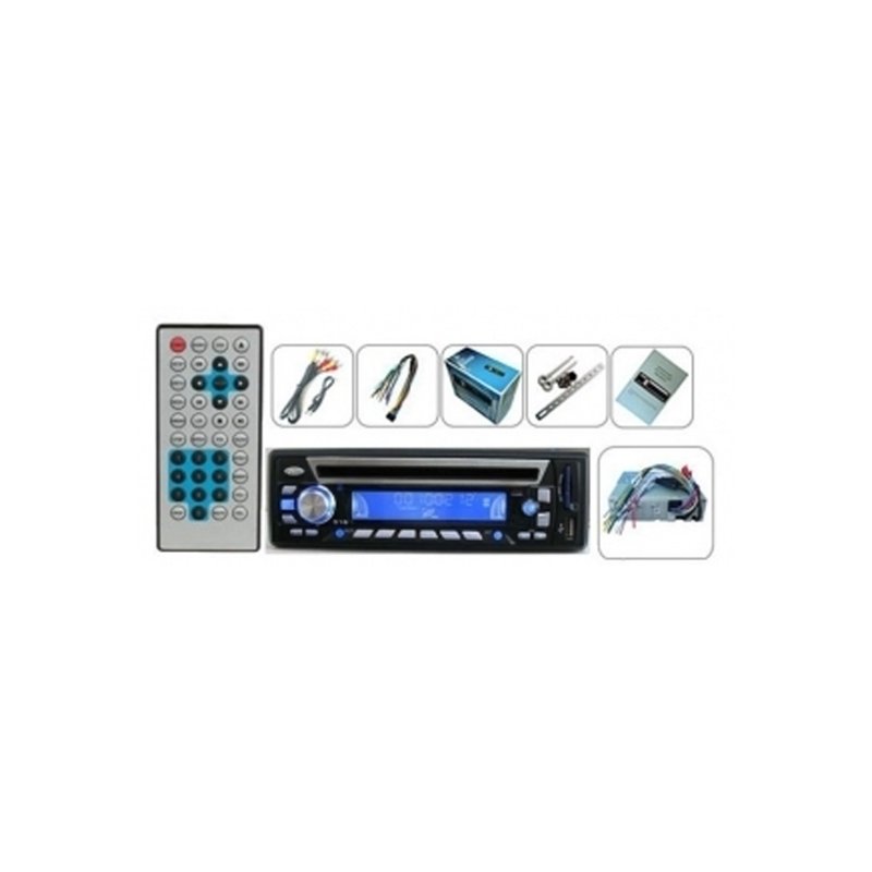 DVD / USB / SD / MMC / MP4 / VCD / CD / MP3 / Playback