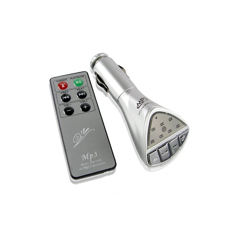 Car MP3 FM Transmitter - LED Indication