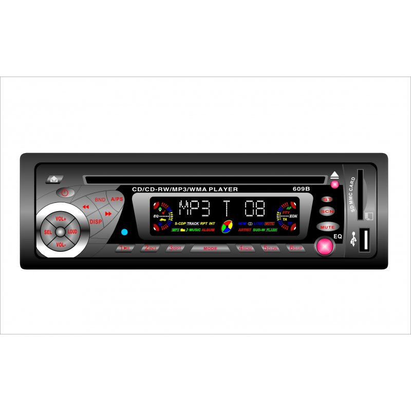 Car / MP3 / WMA Music Player with USB / SD/ MMC card reader