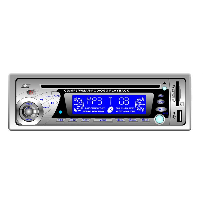 Car CD Player Stereo - Plays MP3 CDs