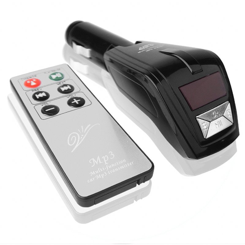 Car Powered FM Transmitter - MP3 Music From 87 to 107MHz