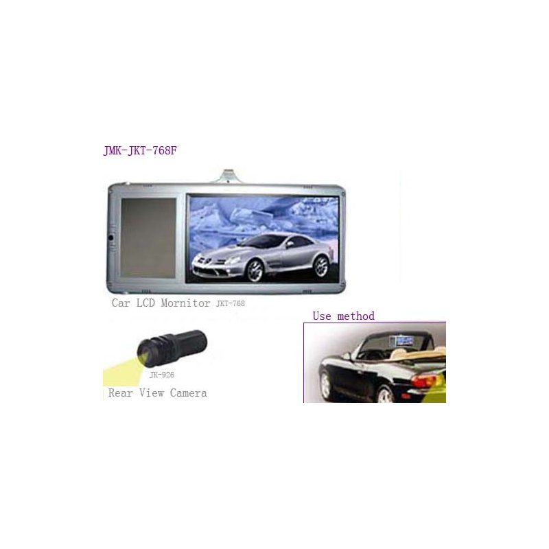 Sun Visor Clip-On Monitor + Reversing Camera - Left Hand Side
