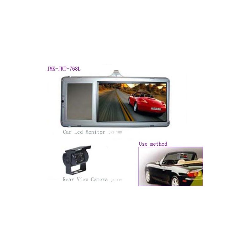 7 inch in-dash 16:9 Color TFT LCD Panel, Waterproof (left side)