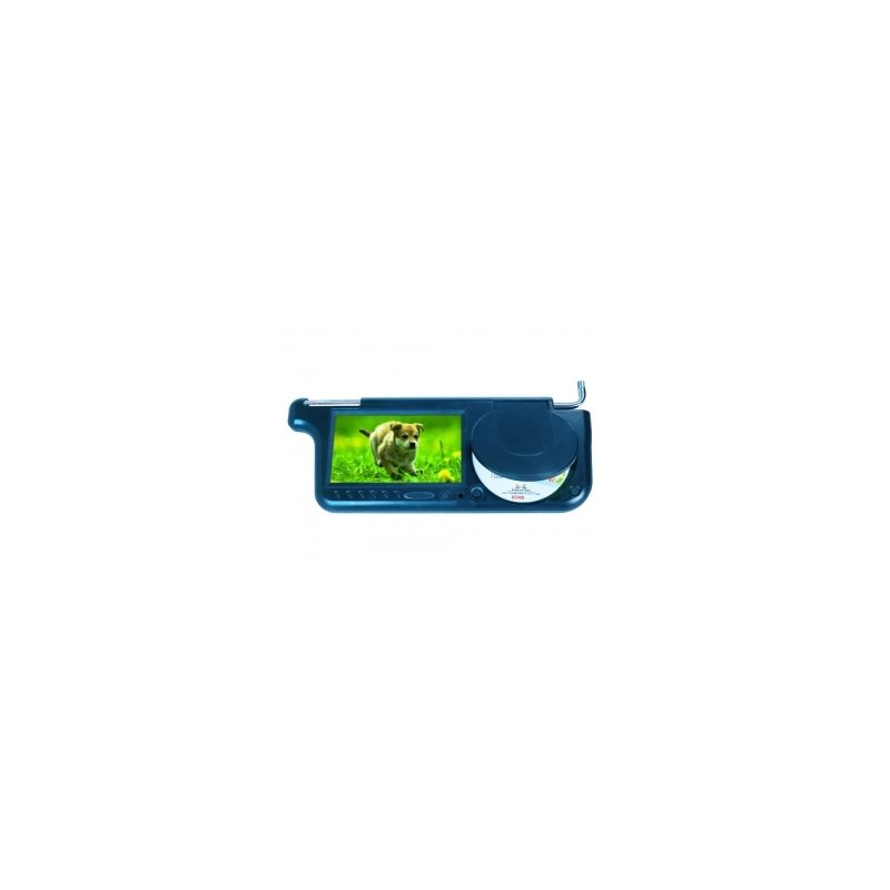 7-inch Sun Visor, Widescreen 16:9 TFT LCD(Right Side)