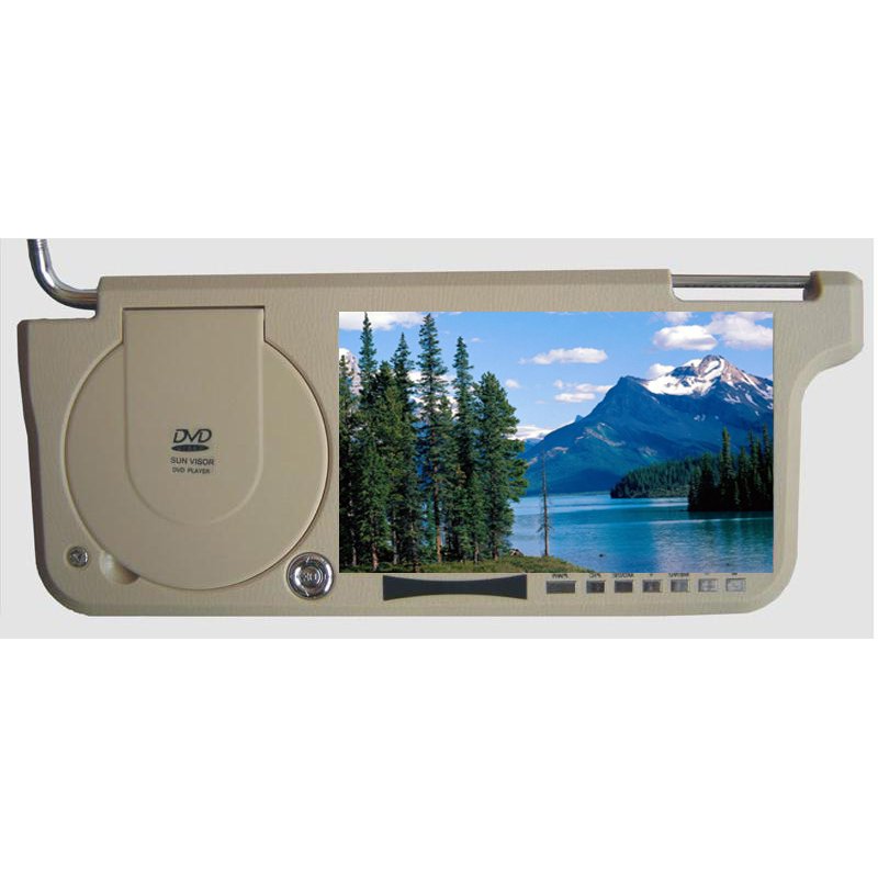 8.5 Inch Sun Visor  DVD Player + TV System - Left