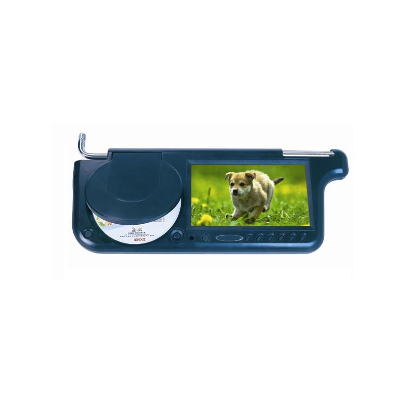 7-inch Sun Visor, Widescreen 16:9 TFT LCD(Left Side)