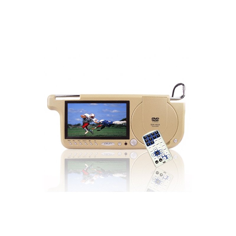 7 Inch Sun Visor Monitor DVD Player With FM Transmit - Right