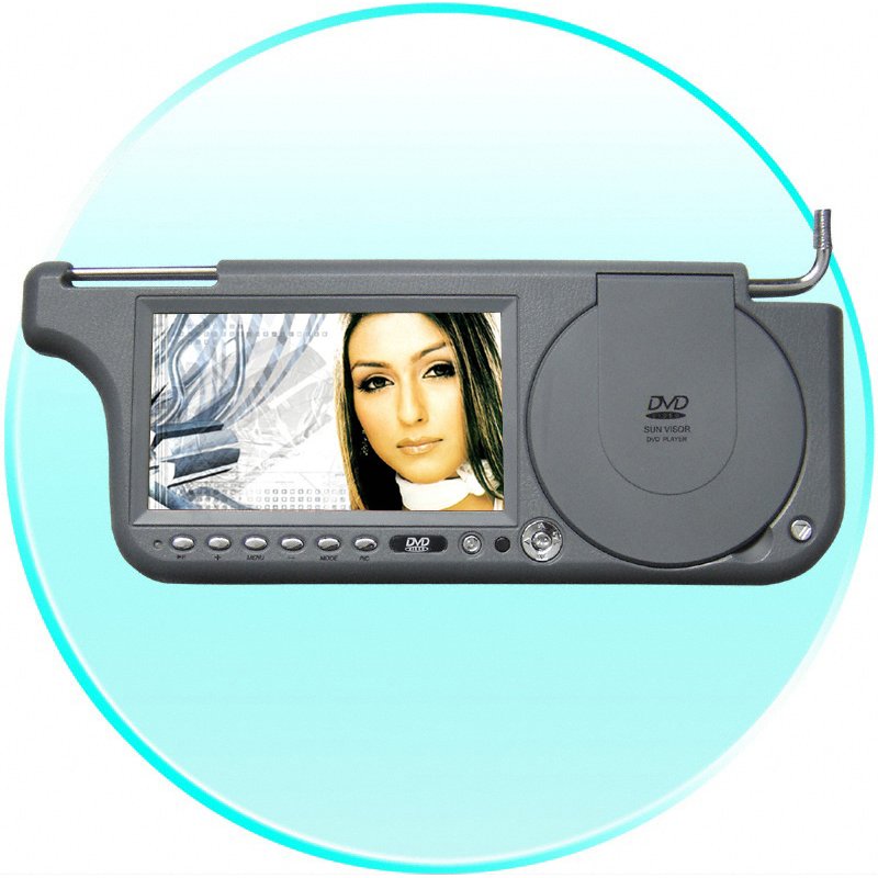 7inch Sun Visor DVD with FM Transmission &#65293; Right Side