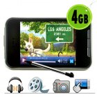 Wholesale Discount Touchscreen 4GB MP4 Player  MP4 Digital Media Player  and Touchscreen MP3   MP4   MP5   MP6 Player all in one   the CVAAL 010 at chinavasion 