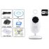Wi Fi Camera Baby Monitor features 1 3 Inch CMOS  720p  H 264  Night Vision IR cut and has  Micro SD Card Support 