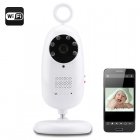 Wi Fi Camera Baby Monitor features 1 3 Inch CMOS  720p  H 264  Night Vision IR cut and has  Micro SD Card Support 