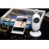 Wi Fi Camera Baby Monitor features 1 3 Inch CMOS  720p  H 264  Night Vision IR cut and has  Micro SD Card Support 
