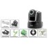 Wi Fi high def office IP Camera with plug and play connection  Pan   Tilt  Two Way Audio  and more 