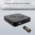 Wi fi Wireless Bluetooth compatible 2 in 1 Optical Digital Audio Receiver Hi fi Music Player Smart Home Audio Box black