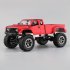 WiFi 2 4G Remote Control Car 1 16 Military Truck Off Road Climbing Auto Toy Car Controller Toys Red hollow tire 1 16