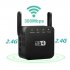 WiFi 300Mbps Amplifier WiFi  Router 2 External Antenna Wifi Range Amplifier Black Britain wire gauge