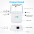 WiFi 300Mbps Amplifier WiFi  Router 2 External Antenna Wifi Range Amplifier white Britain wire gauge