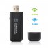 WiFi Adapter 1200Mbps Wireless USB Network Adapter 802 11ac Dual Band 2 4G 5 8G with WPS Connection   Analog AP Function  mini 1200Mbps   black
