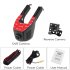 WiFi car DVR and rear view parking camera can be accessed through your smartphone  It records in 1080p resolutions and has a 170 degree viewing angle 