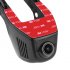 WiFi car DVR and rear view parking camera can be accessed through your smartphone  It records in 1080p resolutions and has a 170 degree viewing angle 