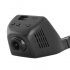 WiFi car DVR and rear view parking camera can be accessed through your smartphone  It records in 1080p resolutions and has a 170 degree viewing angle 