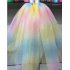 Wide 15cm   Length 10y Spool Rainbow Yarn Glitter Tulle Wedding Decoration Organza Flashing DIY Crafts Birthday Party Supplies Dark  red  purple  blue 