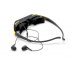 Wide Screen Video Glasses providing an 84 Inch Simulated Display as well as 16 9 Screen Ratio