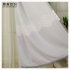 Wide Strip Semi Shading Window Curtain for Bedroom Living Room Rod Style blue 1 2 meters high