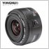 Wide angle AF fixed focus lens   Yongnuo YN35mm F2  Canon 