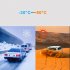 Wifi Dash Cam 2k HD Front Rear Dual Camera Screenless Driving Recorder Phone App Interconnected Car Dvr Black