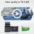Wifi Dash Cam 2k HD Front Rear Dual Camera Screenless Driving Recorder Phone App Interconnected Car Dvr Black