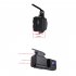 Wifi Dash Cam 2k HD Front Rear Dual Camera Screenless Driving Recorder Phone App Interconnected Car Dvr Black