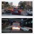 Wifi Dash Cam 2k HD Front Rear Dual Camera Screenless Driving Recorder Phone App Interconnected Car Dvr Black