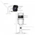 Wifi IP Camera 1080P P2P Indoor Outdoor CCTV Bullet Camera with SD Card Slot Max 128G Motion Detection