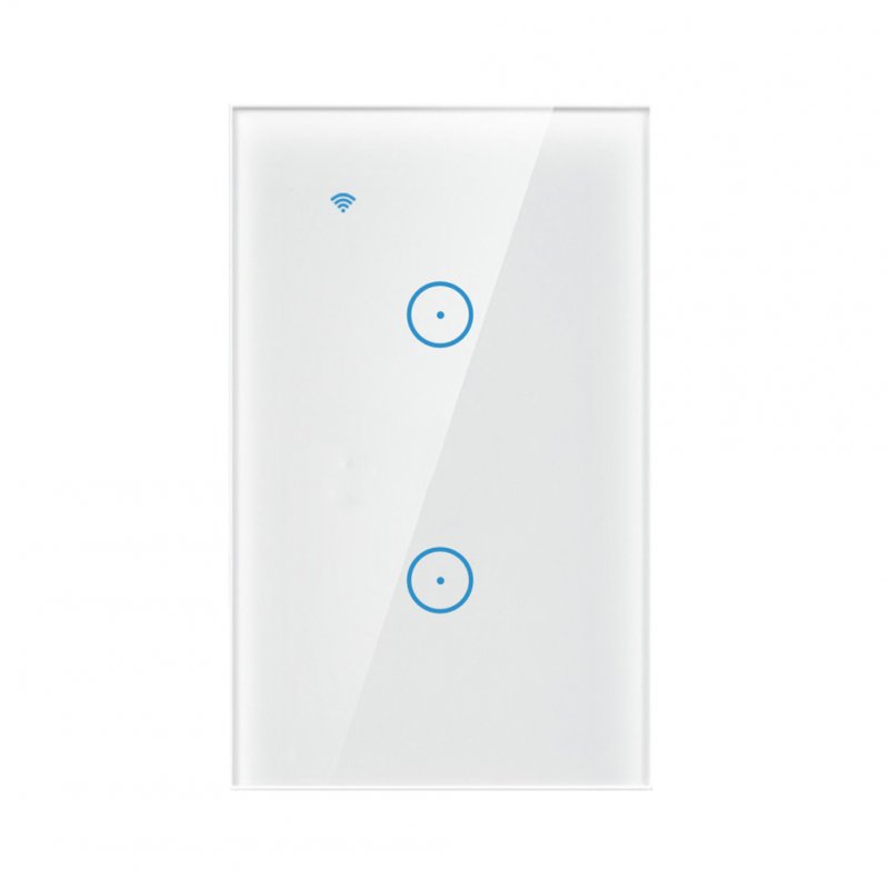 Wifi Intelligent Wall Touch Light Switch for Alexa Google Home IFTTT 2 way