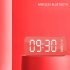 Wifi Mini Alarm Clock Nanny Clock Mirror Subwoofer Bluetooth Speaker red