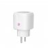 Wifi Smart Socket 16a Ac 100 240v Plug Timing Power Monitor App Voice Control for Alexa US Plug
