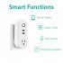 Wifi Smart Socket with USB Outlet Phone Remote Control Support for Alexa Voice Control   US Plug
