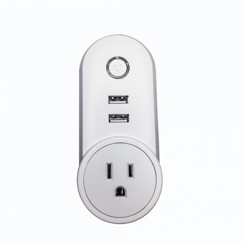 Wifi Smart Socket with USB Outlet - US Plug