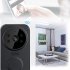 Wifi Smart Video Doorbell Camera Two way Intercom Infrared Night Vision Remote Control Home Security System White